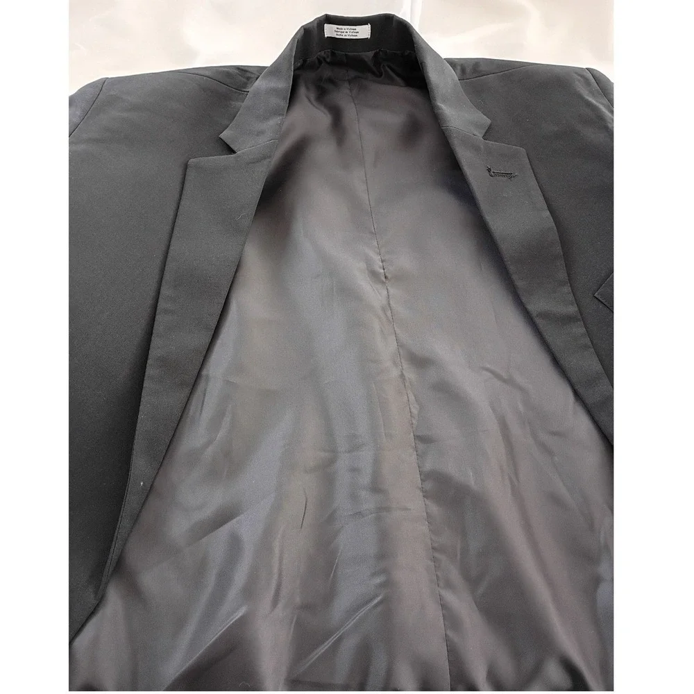 Calvin Klein Boys 12 Charcoal Gray Blazer‎ Suit Jacket Formal Wedding